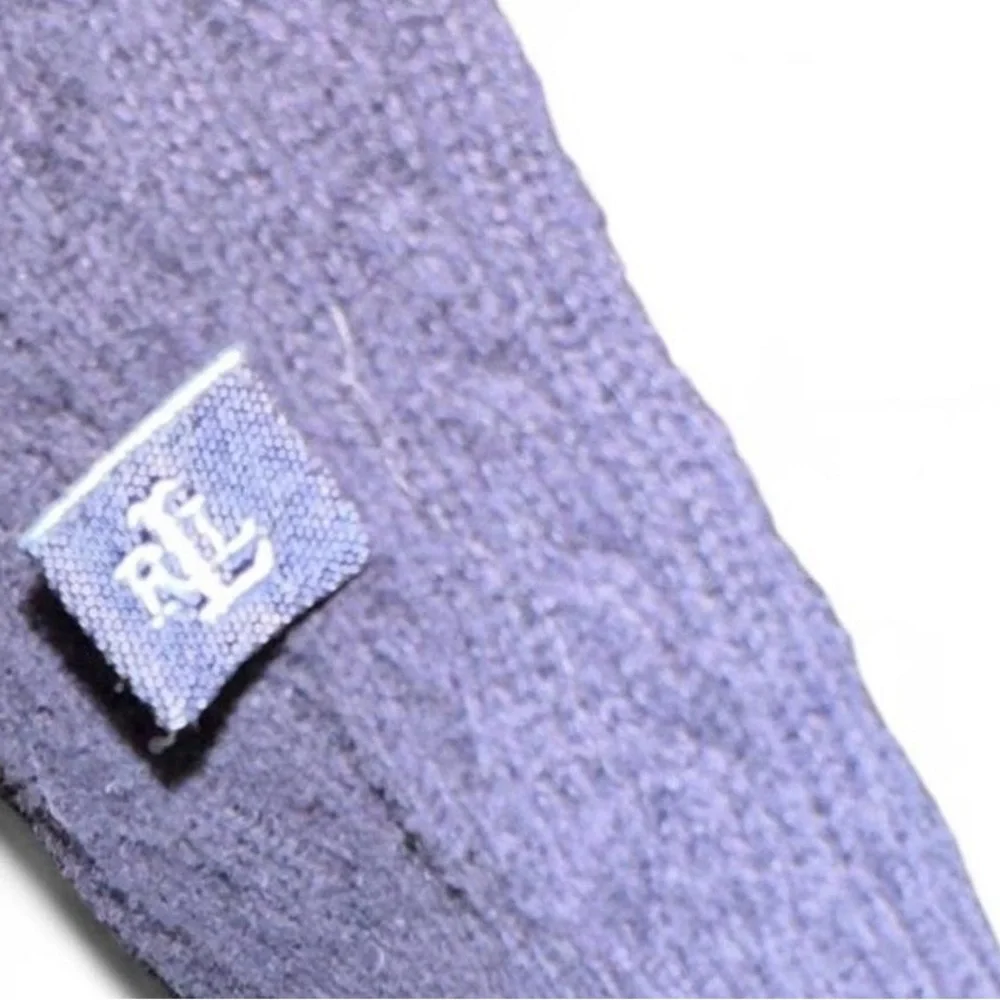 Ralph Lauren Navy Blue V-Neck Sweater - Picture 4 of 5